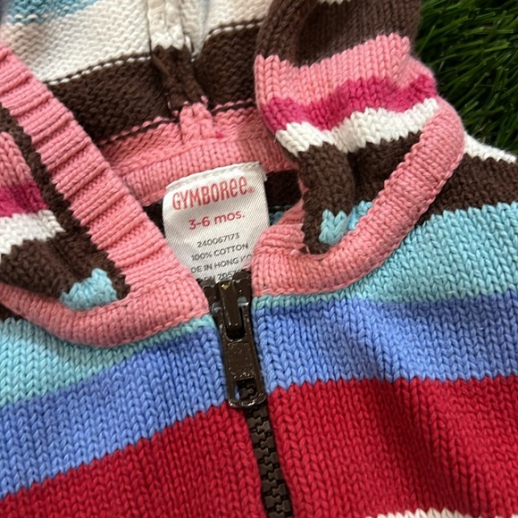 Vintages Gymboree Zip Up Hooded Sweater - Infant - Picture 4 of 4
